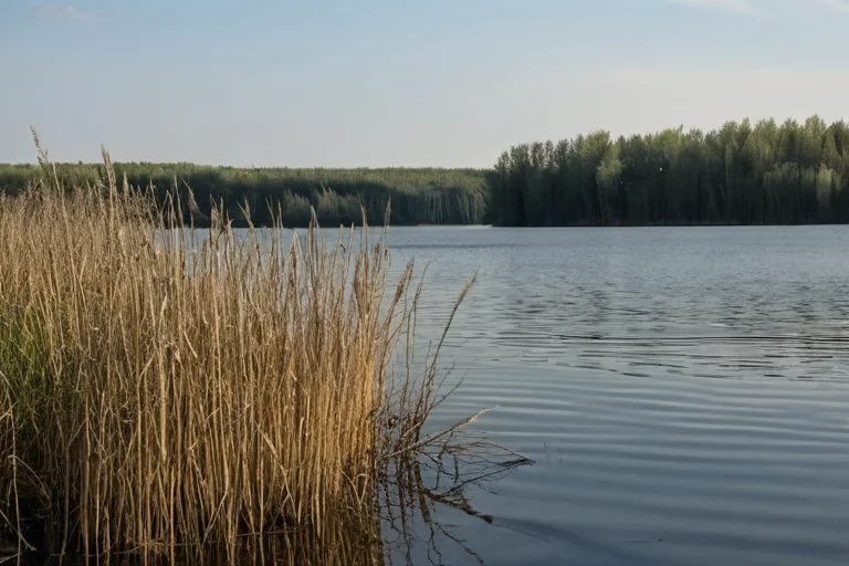 День на озере Воже: вода, берег и осторожная навигация visual reference
